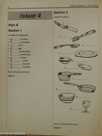 Project English 2. - Test Booklet