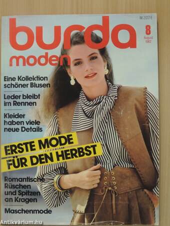 Burda Moden August 1982