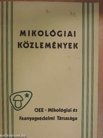 Mikológiai Közlemények 1982/1.