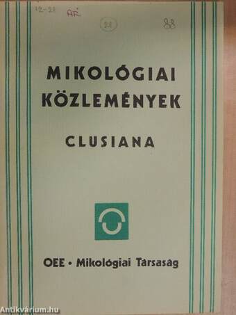 Mikológiai Közlemények 1988/3.