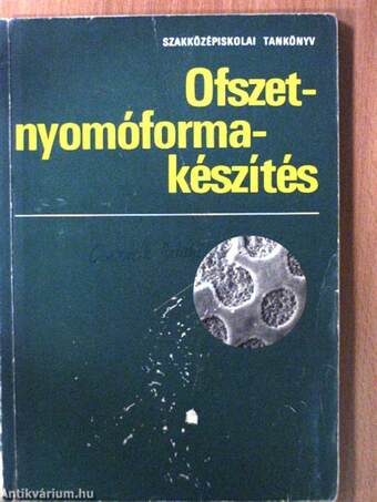 Ofszetnyomóforma-készítés