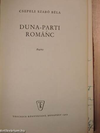 Duna-parti románc