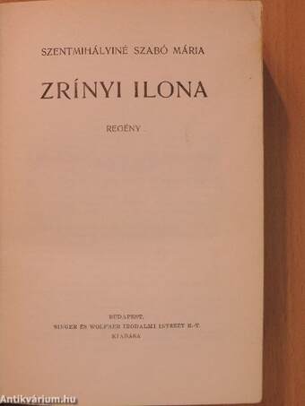 Zrínyi Ilona