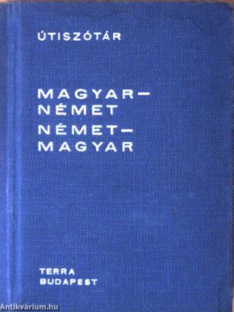 Magyar-német/német-magyar útiszótár