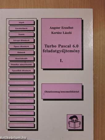 Turbo Pascal 6.0 feladatgyűjtemény I-II.