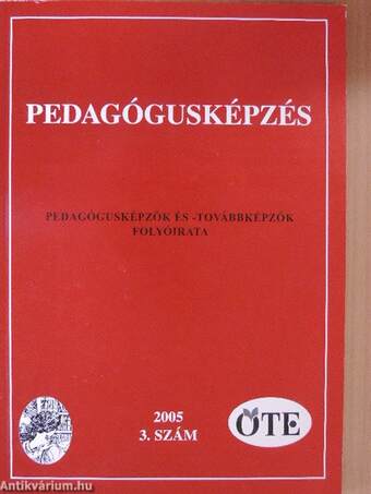 Pedagógusképzés 2005/3.