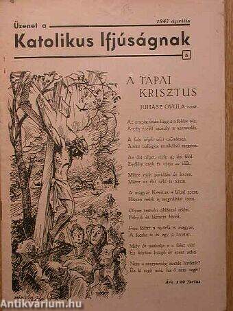 Üzenet a katolikus ifjúságnak 1947. április