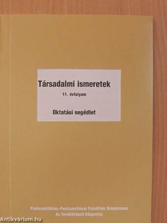 Társadalmi ismeretek 11.