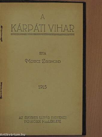 A kárpáti vihar