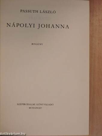 Nápolyi Johanna