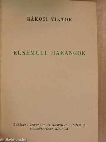 Elnémult harangok