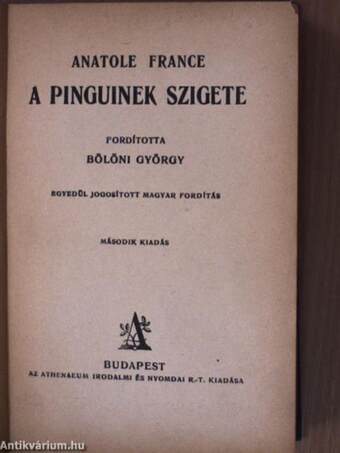 A pinguinek szigete