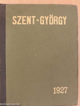 Szent-György 1927. január-december