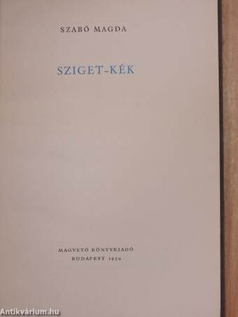 Sziget-kék