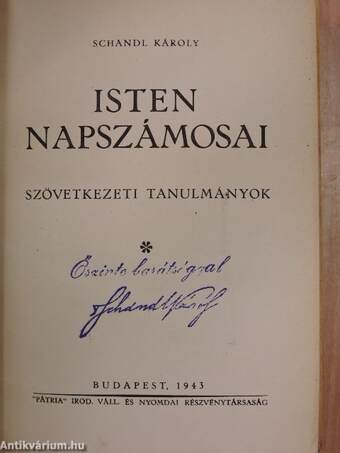 Isten napszámosai