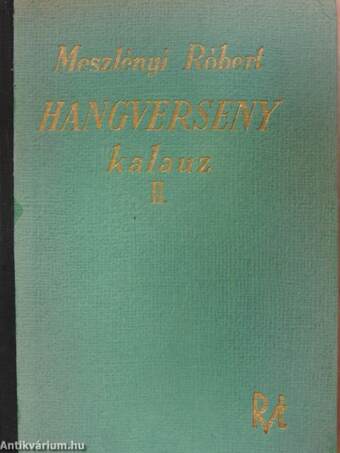 Hangverseny kalauz II.