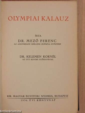 Olympiai kalauz