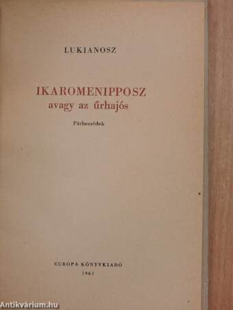 Ikaromenipposz