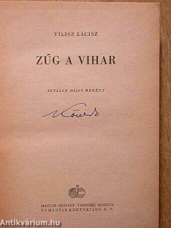 Zúg a vihar 