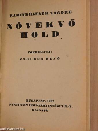 Növekvő Hold