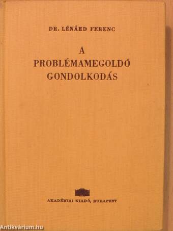 A problémamegoldó gondolkodás