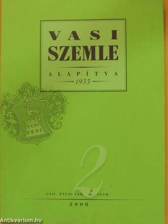 Vasi Szemle 2008/2.