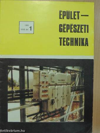 Épületgépészeti Technika 1989/1.