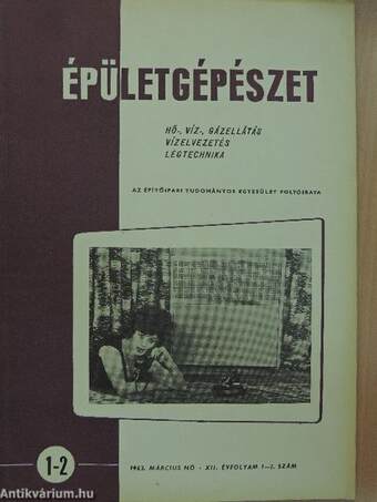 Épületgépészet 1963/1-2.