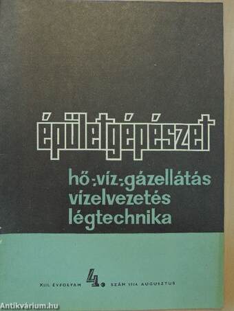 Épületgépészet 1964/4.