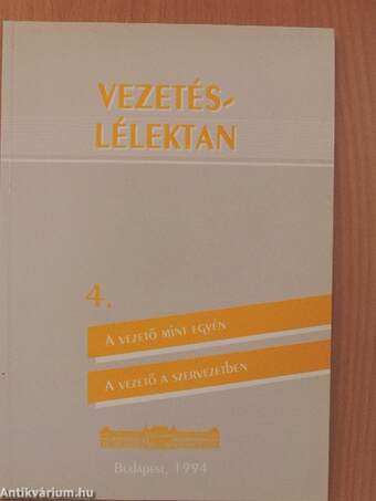 Vezetéslélektan 4.