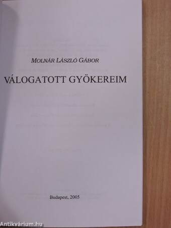 Válogatott gyökereim