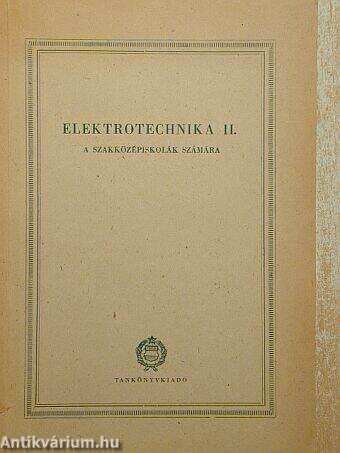 Elektrotechnika II.