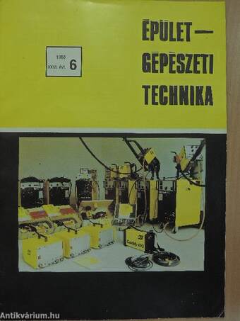 Épületgépészeti Technika 1988/6.