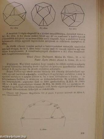 Középiskolai matematikai lapok 1970. január-december