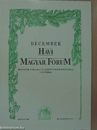 December Havi Magyar Fórum 2001.