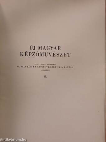 Új magyar képzőművészet II.