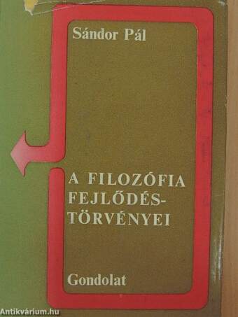 A filozófia fejlődéstörvényei