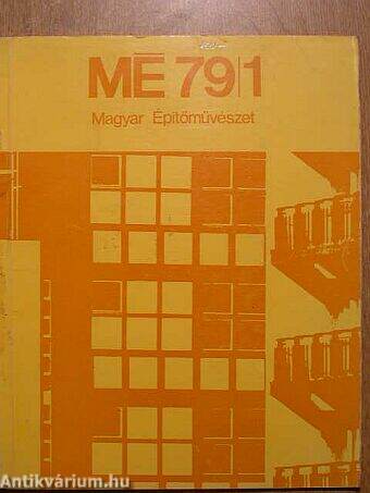 Magyar Építőművészet 1979/1.