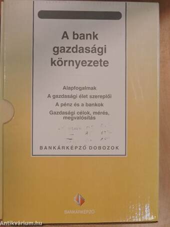 A bank gazdasági környezete I-IV./Tesztfüzet/Munkafüzet