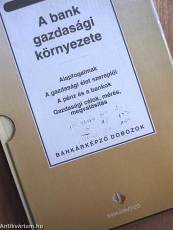 A bank gazdasági környezete I-IV./Tesztfüzet/Munkafüzet