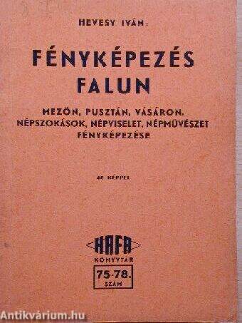 Fényképezés falun