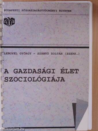 A gazdasági élet szociológiája