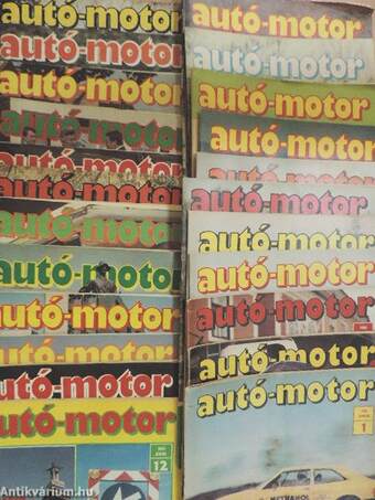 Autó-Motor 1980. (nem teljes évfolyam)