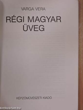 Régi magyar üveg 