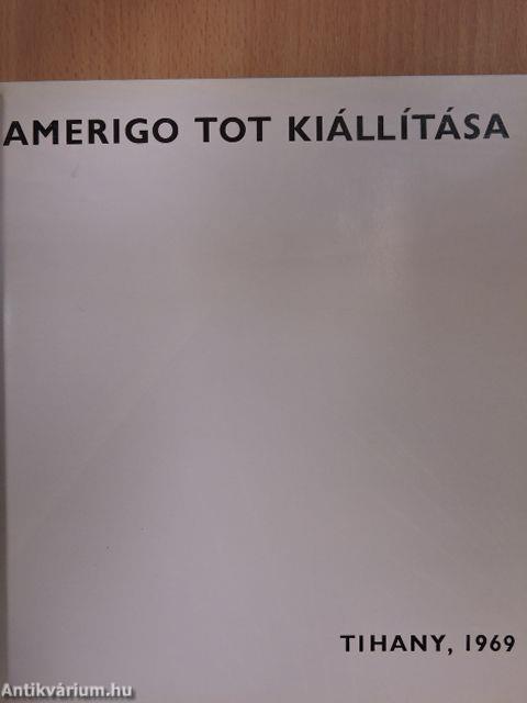 Amerigo Tot kiállítása-Tihanyi Múzeum, 1969