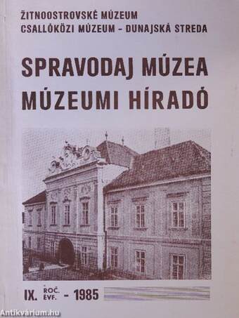 Múzeumi Híradó 1985.