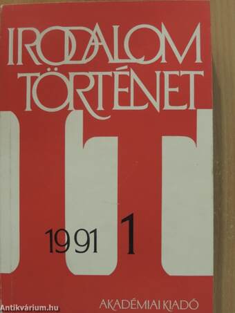 Irodalomtörténet 1991/1.