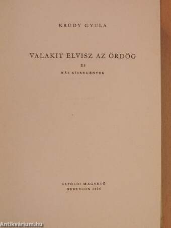 Valakit elvisz az ördög