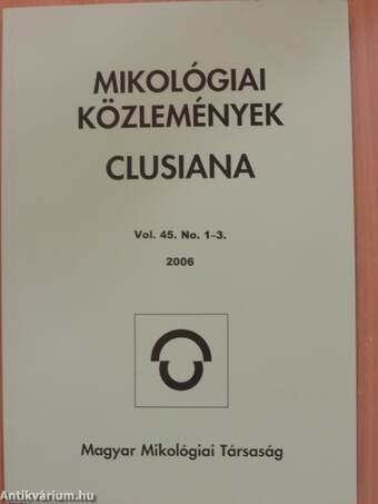 Mikológiai Közlemények 2006/1-3.