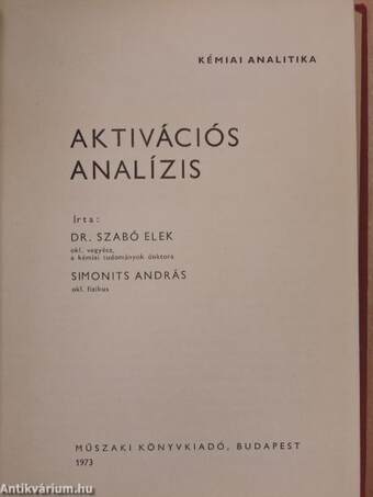 Aktivációs analízis